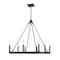 Z-Lite Barclay 8 Light Chandelier, Matte Black 482S-8-26MB - alternate 4